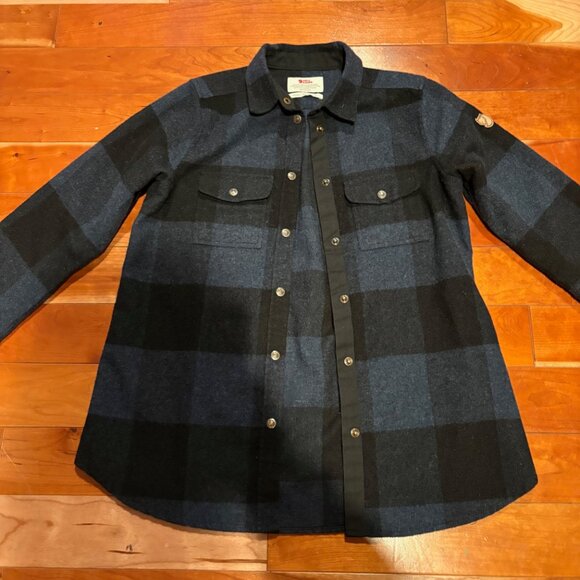 Fjallraven Canada Long-Sleeved Flannel Shirt Women's XS - Picture 3 of 9